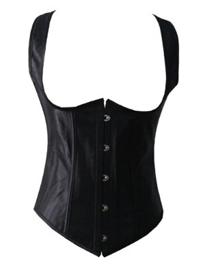 Black Strap Underbust Corset