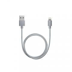 Alum Sync and Charge USB data cable with 8-pin connector for Apple, MFI