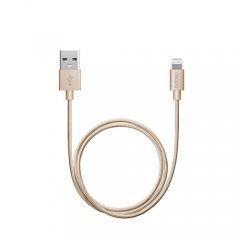 Alum Sync and Charge USB data cable with 8-pin connector for Apple, MFI