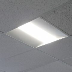 2 x 4ft LED Troffer - 50 Watt - Dimmable - 5250 Lumens