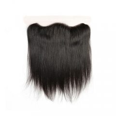 Braziliaanse Rechte Kant Frontale Sluiting 13*4 Oor tot Oor Gratis Deel Sluiting 130% Destiny Remy haar Gratis Verzending