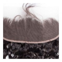 Maleisische Water Wave Kant Frontale Sluiting Knopen Gebleekte Pre Geplukt Met Baby Haar 100% Menselijk Remy Haar Gratis Deel