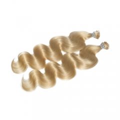 100 g/partij 100 s Pre-gebonden Fusie i-tip Hair Extensions 18 